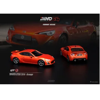 

INNO64 1:64 TOYOTA GT86 2014 Orange Die-cast Model Car