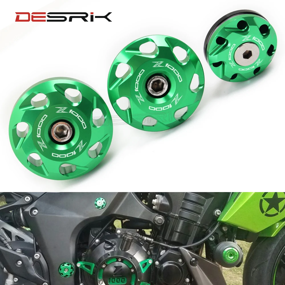 Алюминиевые Обтекатели для мотоциклов с ЧПУ болты отверстия рамы винты kawasaki Z1000 Z