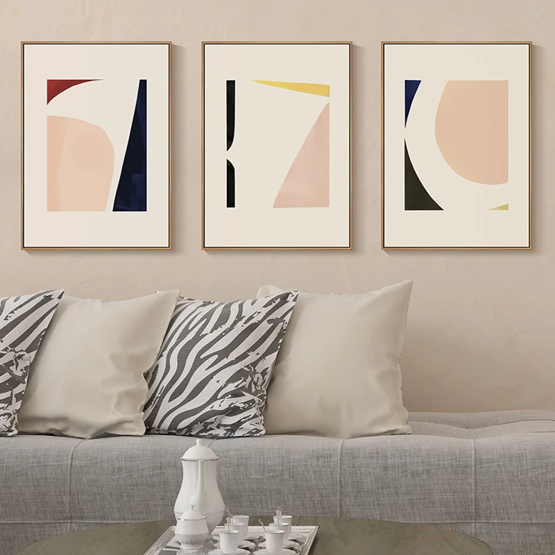 

Abstract Pink Canvas Painting Bedroom Picture and Print Decorative Modern Large Canvas Wall Art Pictures Home Decor Living Room