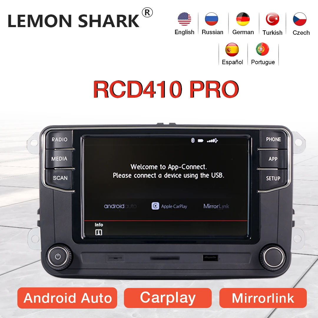 RCD410 PRO MIB Android Auto Carplay Car Radio NONAME NEW RCD330 RCD360 for VW Golf 5 6 Jetta MK5 MK6 CC Tiguan Passat B6 B7 Polo |