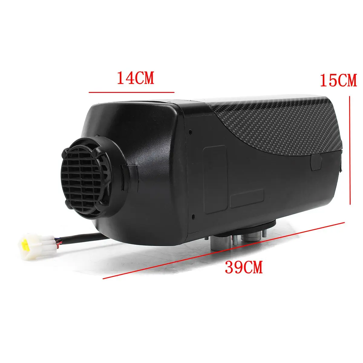 Hcalory обогревателя автомобиля 12 V/24 V 5000W ЖК-дисплей монитор дизелей подогреватель топлива одно отверстие для лодки автобуса с пультом дистанционного управления Управление и глушитель