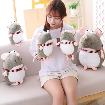 

20-45CM simulation mouse stuffed animal plush toy doll Creative funny doll Children's best birthday gift Sleeping pillow