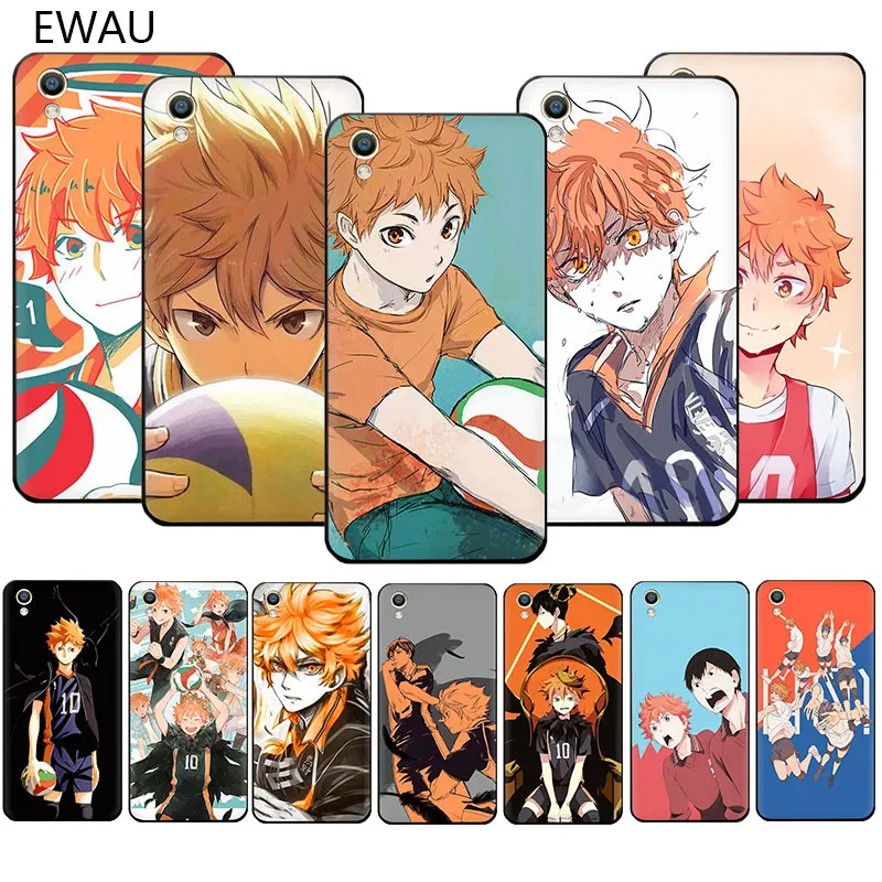 

EWAU Haikyuu Hinata attacks Anime soft TPU phone case for OPPO R17 R15 F11 Pro R11 R9 S A77 A73 A83 A7 A37 A59 A5