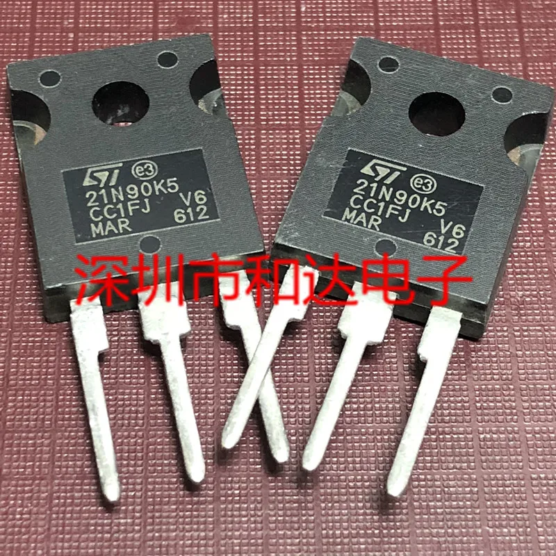 5 шт. 21N90K5 STW21N90K5-247 900V 18.5A