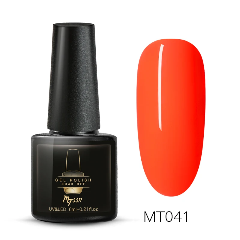 Цветной Гель-лак Mtssii для ногтей, полуперманентный замачиваемый УФ светодиодный гель, стойкий лак для ногтей DIY, маникюрные украшения - Цвет: TS04756