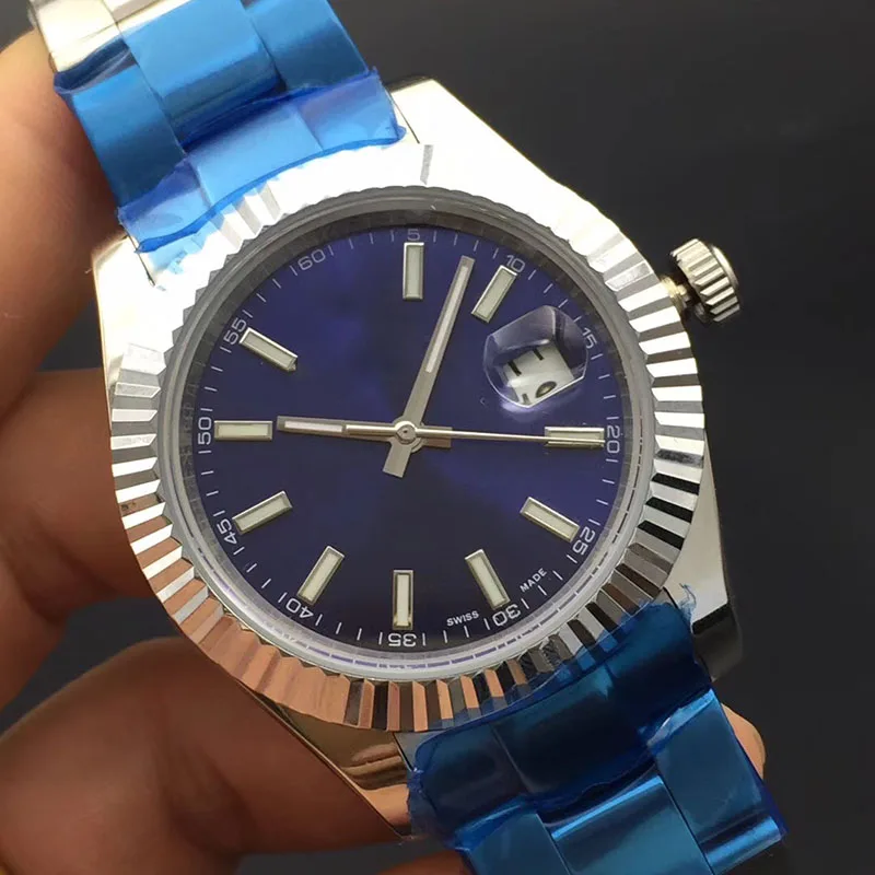 1 41 мм золотые aaa автоматические механические часы datejust JUBILEE для женщин и мужчин, дизайнерские часы, Топ бренд, Роскошные наручные часы, мужские часы - Цвет: 1