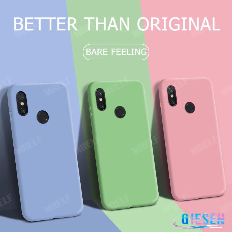 

Liquid Silicone Case for Xiaomi Redmi Note 9 8 Pro Max 7 8T 7A 8A K30 Pro CC9 Note 10 9T A3 Case for Xiaomi Mi 8 9 Lite SE Coque