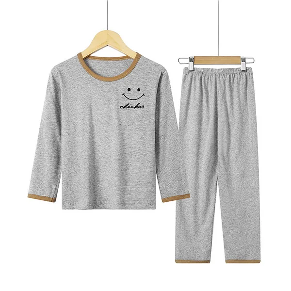 Kids Boys Sleepwear baby girl spring cotton sets Children Homewear Pajamas for Boy Pyjamas Kids Nightwear 0-13Y teenage clothes - Цвет: style 5