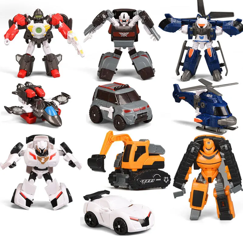 8 видов стилей игрушки для подростков трансформер робот Tobot игрушки Z Корея мультфильм деформация братьев аниме Tobot деформация автомобиль игрушки для детей