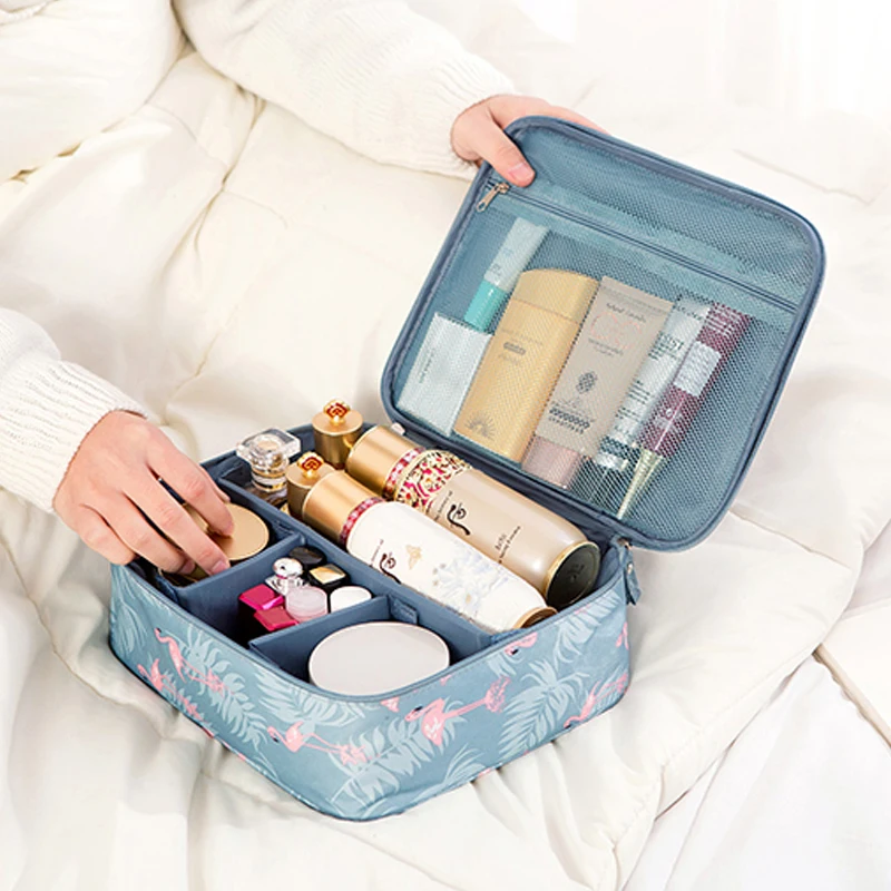 Дорожная косметичка, косметичка, сумка для макияжа, быстрая косметичка, сумочка, косметичка, органайзер, розовая косметичка, водонепроницаемая сумочка