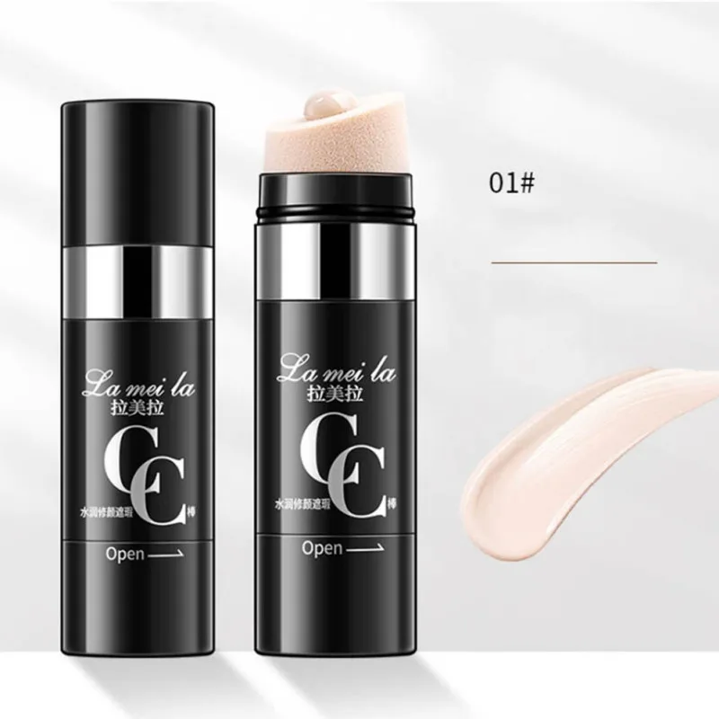 Cc Air Cushion Stick, натуральный увлажняющий тональный крем для макияжа, отбеливающий консилер, палочка для осветления кожи, косметика для красоты