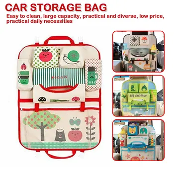 

Seat Storage Bag Waterproof Universal Baby Stroller Bag Organizer Baby Car Hanging Basket Storage Diaper Bag$