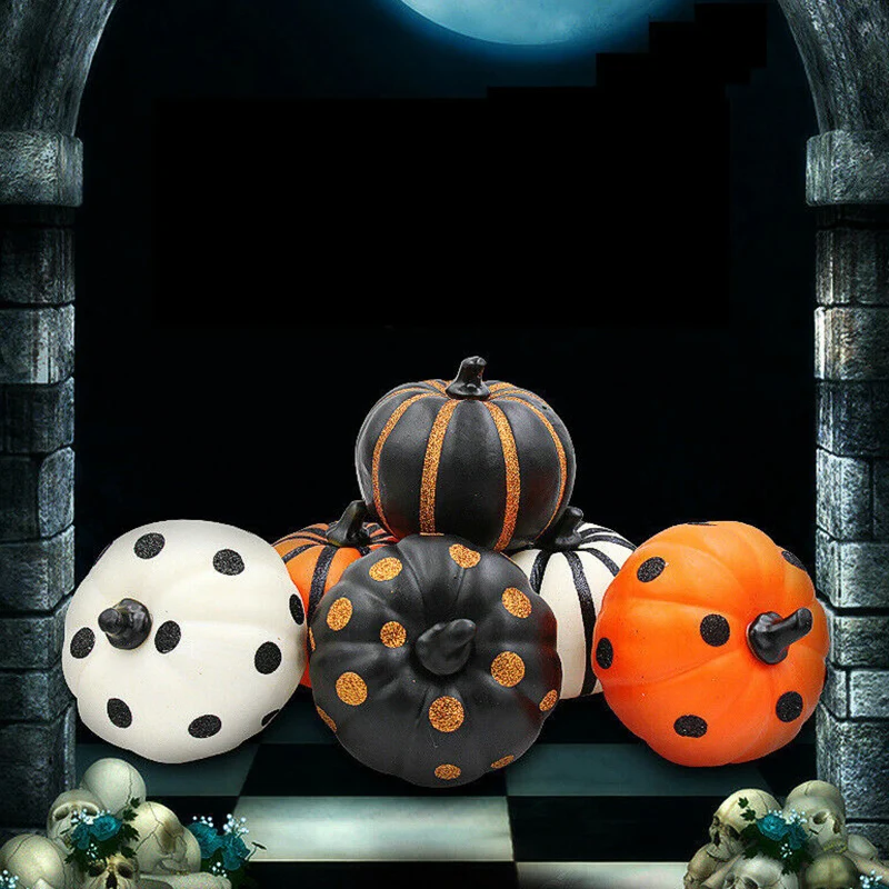 Halloween Foam Artificial Pumpkin Decoration Props For Home Office Party Decor New Arrivals