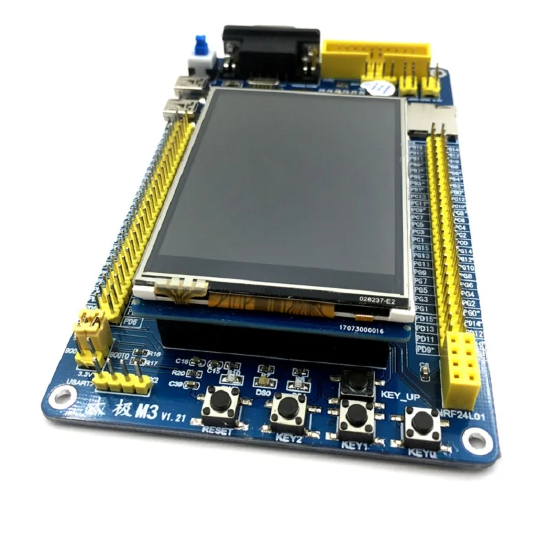 M3 STM32 макетная плата STM32F103ZET6 STM32 минимальная система - Цвет: Оранжевый