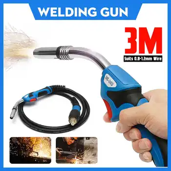 

250A MB24 Welding Torch Guns 300cm Air Cooled Euro Quick Connector for MIG MAG Welding Machine