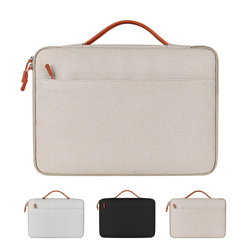 2020 Shockproof Laptop Bag Protective Handbag Notebook Sleeve 13 14 15.6 Inch Women Luxury Carrying Case For Macbook Air Pro |