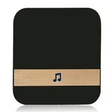 Sonnette vidéo intelligente sans fil, récepteur de musique, interphone de porte d'intérieur, sécurité à domicile, 10 110db, 433MHz