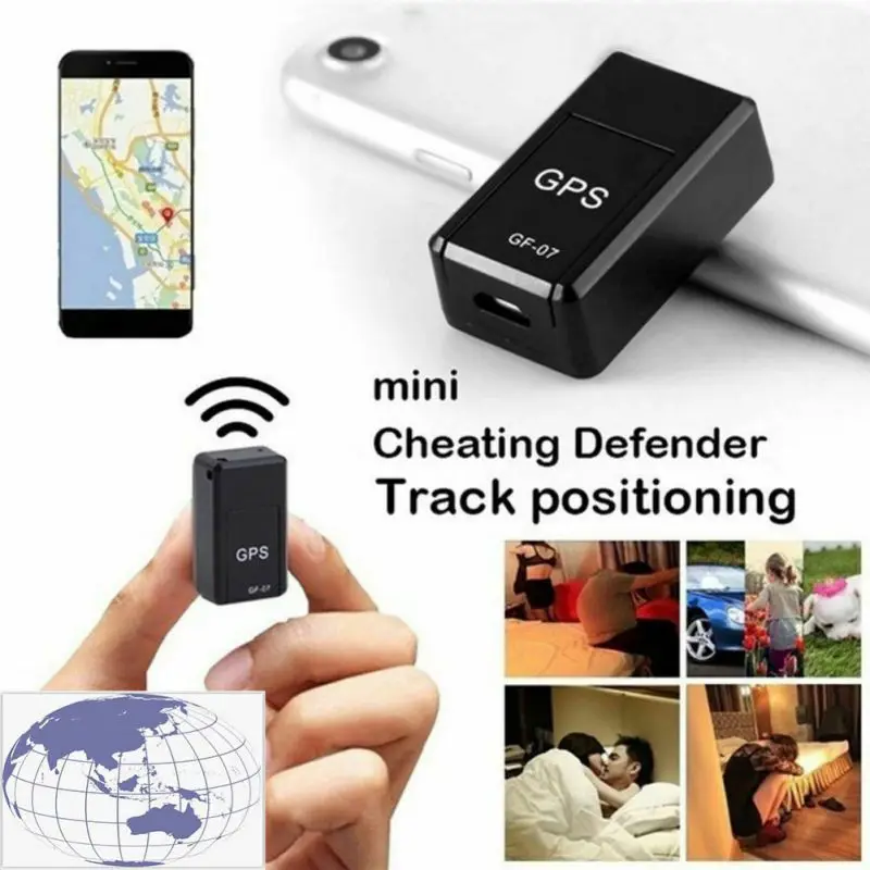 

Mini GPS Tracker Car GPS Locator Anti-theft Tracker Kids Teens Olds Anti-Lost Recording Tracking Device Voice Control