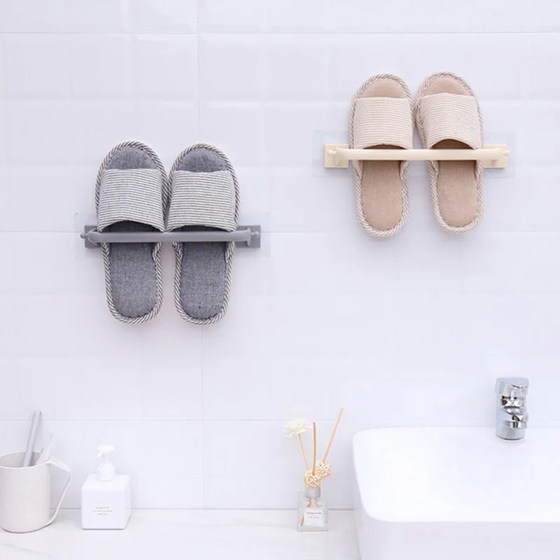 Многоцелевая вешалка для обуви, вешалка для полотенец, пластиковая вешалка для полотенец с крючками для ванной комнаты
