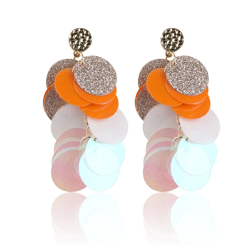 

Ultra-shiny Earrings fashionable high-end temperament trend new earrings exquisite aging Earrings