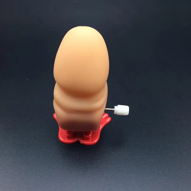Adult Spoof Toys Party Props Funny Prank Toys Funny Clockwork Jump People Bouncing Boobs Joke Tricky Gift 2