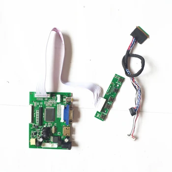 

For CLAA133WA01 CLAA133WA01A CLAA133WB01A 1366*768 LED LCD screen HDMI+VGA+2AV LVDS 40-Pin 13.3" display controller card DIY kit