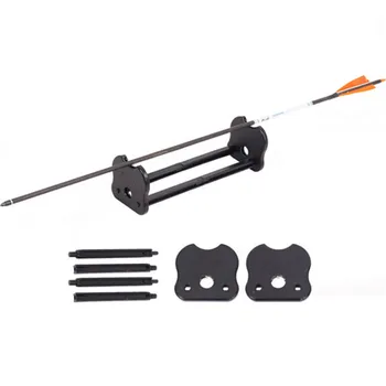 

1pc Arrow Straightness Detector ABS Material Arrow Feathers Check Arrowhead Balance Inspector For shooting archery Accessory ,./