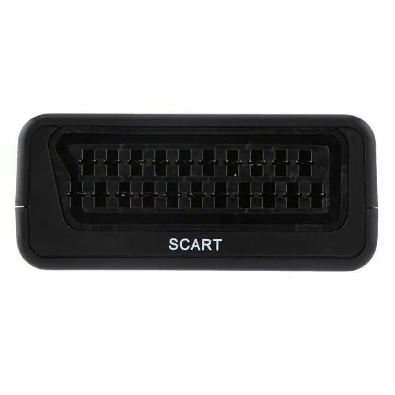 Преобразователь видео аудио высококлассный 1080P SCART в HDMI AV сигнальный адаптер HD