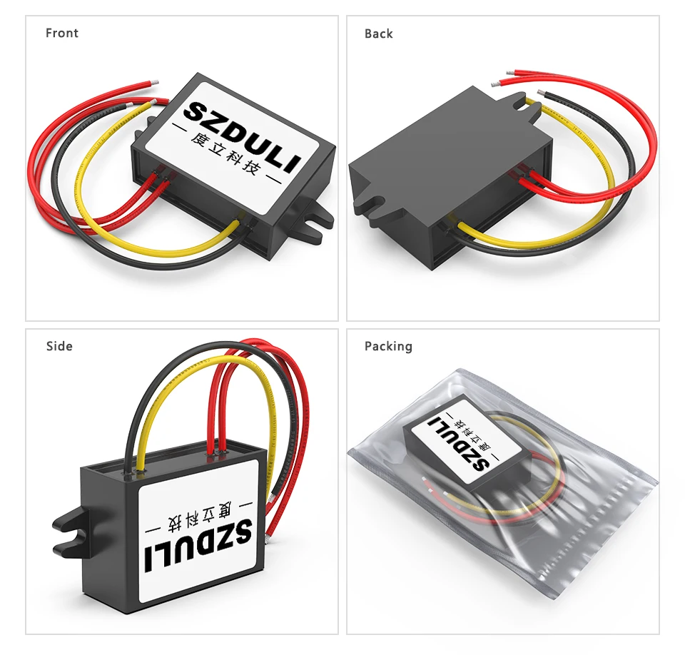 para dc, módulo de 10-20v para 12v,