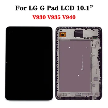

Original 10.1"STARDE LCD For LG G Pad V930 935 V940 LCD Display Touch Screen Digitizer Assembly with Frame