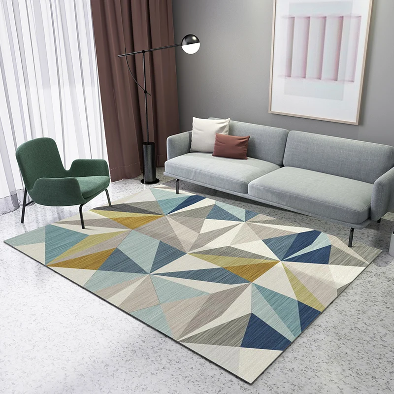 Ветер Североевропейский ковер журнальный столик для гостиной ковер современный простой спальня комната полный постельные принадлежности боковое одеяло большая площадь - Цвет: 13