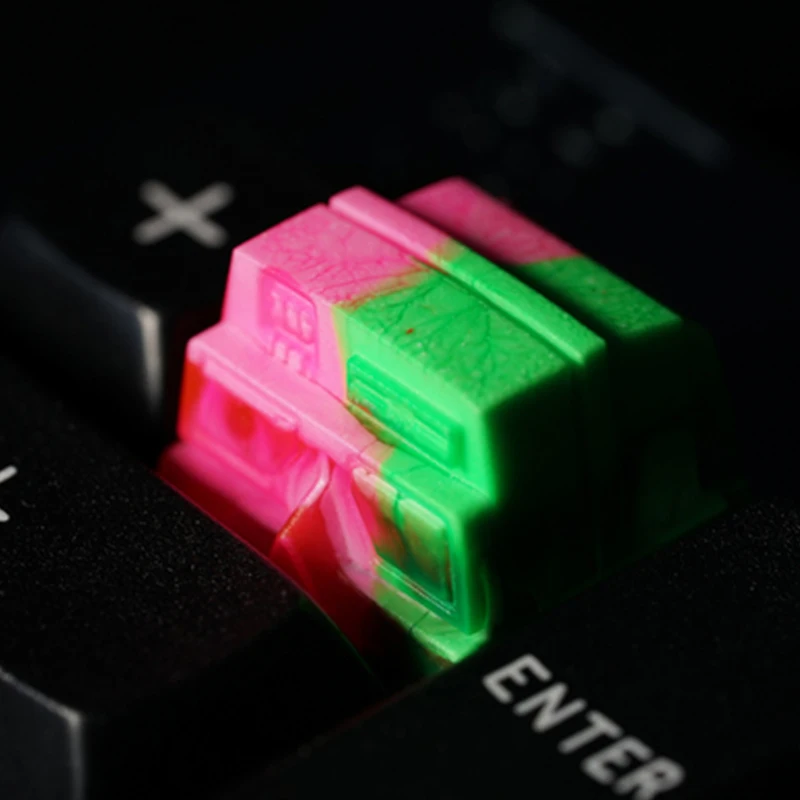 Postbox 4 Бегемот смолы для Cherry Mx Переключатель Механическая игровая клавиатура разноцветное платье без выцветания DIY клавиатура сердце почтовый ящик колпачки - Цвет: Postbox 4