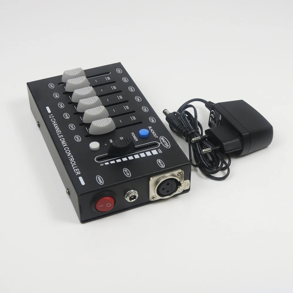12 channels DMX Controller DJ Controller Mini Console For Stage Light Effect Home Entertainment KTV Party Lights