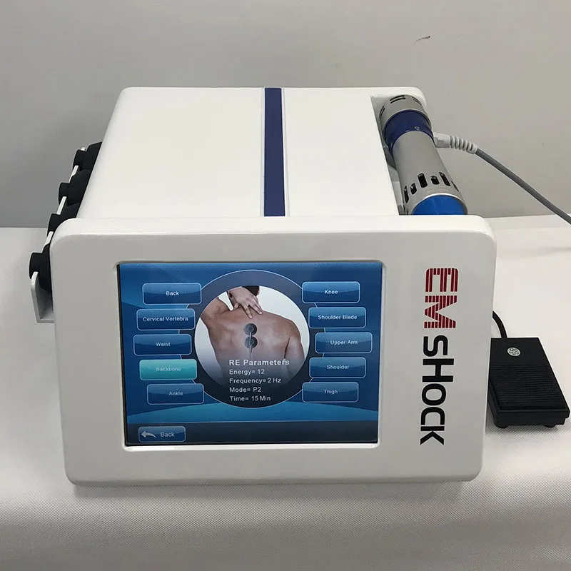 

EMShock is useful for pain relief ,muscle growth,strength trainning,sporting reovery ,fat reduce, bone treatment and ED treat