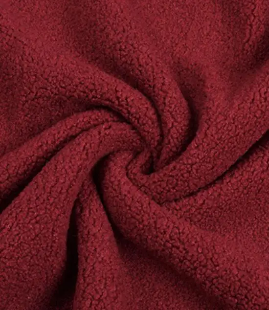 150*50 см флисовая ткань теплый плюш кукла ткань одеяло стол Обложка вельвет ткань сделай сам ручной оболочки материал наука - Цвет: 13 Marroon