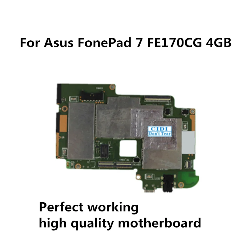 

Full Working motherboard Logic board System Board For Asus FonePad 7 FE170CG 4GB Mobile Phone