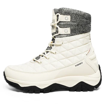 

Men's Sports Tactical Boots Outdoor High top Hiking Shoes Wear-Resistant Camping Sneakers Waterproof Women Footwear Snow Boots