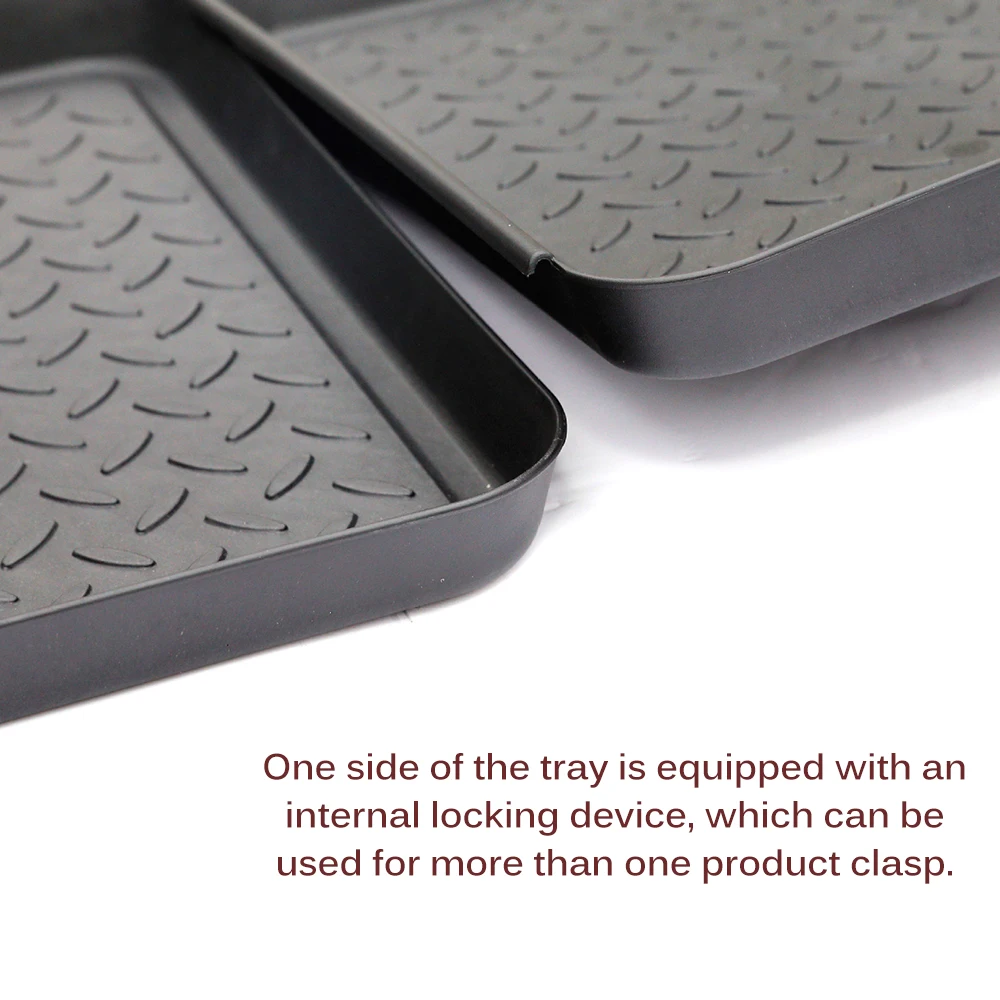 3pcs Multifunctional Home Garden Tools Boots Flower Pots Plastic Storage Trays Indoor Outdoor Non-Slip Washable Shoe Plate Foyer