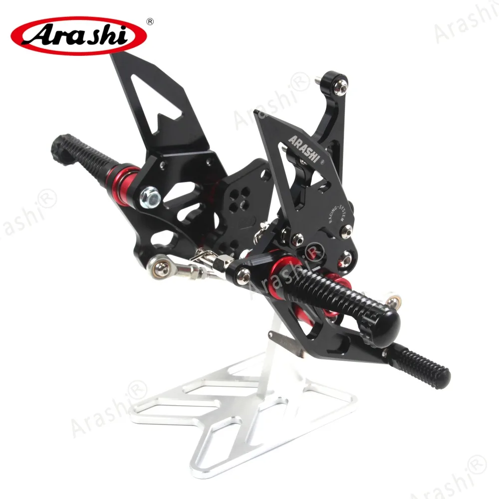 Араши для SUZUKI GSXR1300 Hayabusa 1999-2001 2002 2003 2004 2005 2006 2007 ЧПУ Rider Rearset Регулируемые подножки
