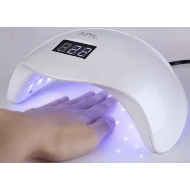  SUN5 48 W dryer nail UV LED LCD display 24 washing machine lamp for curing gel-lacquer auto Sensing - 10000011987671
