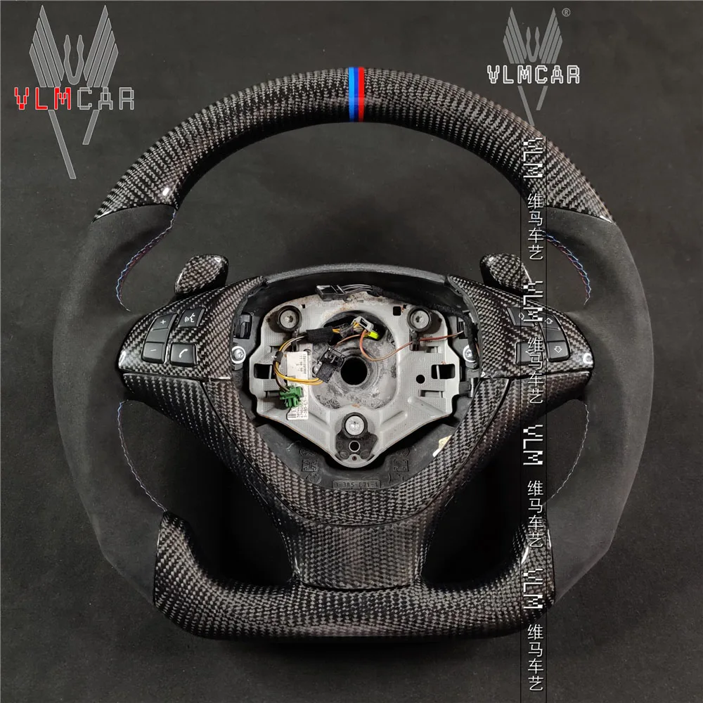 Руль из углеродного волокна для x5 E70 E71 F15 X3 F25 2013 запчасти и пористой кожи
