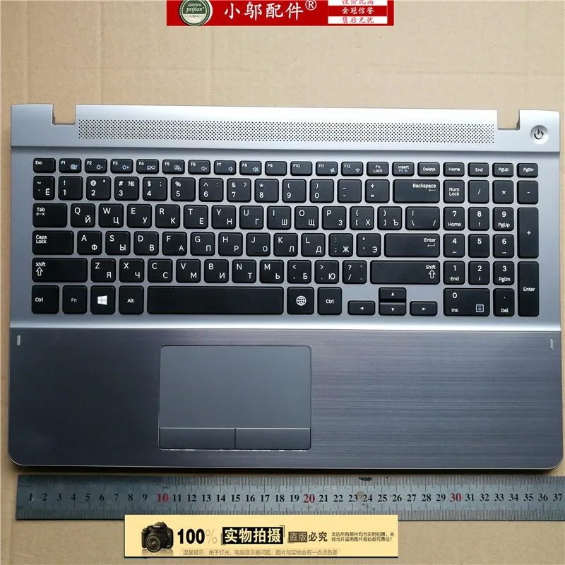 Чехол для samsung NP 510R5E 470R5E NP510R5 задняя крышка/ободок/Упор для рук клавиатура верхняя/Нижняя - Цвет: Palmrest 4