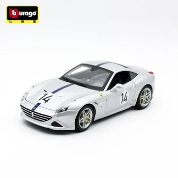 

BBURAGO 1:18 FERRAR California T 70th Anniversary Edition Simulation Alloy Car Model Collection Gift Metal Toy Vehicles with Box