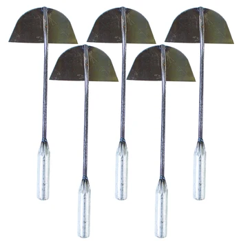 

5PCS Household Weed Removing Rake Manual Gardening Tools Sturdy Digging Soil Rake Multi-purpose Gardening Accessories for Garden