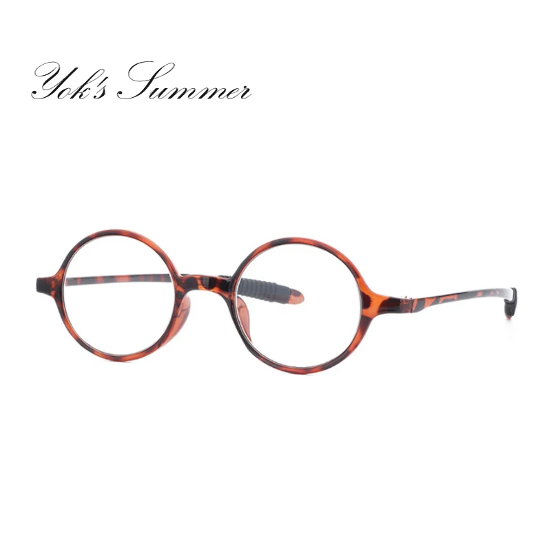 

YOK'S Round TR90 Flexible Hyperopia Reading Glasses Magnifying Presbyopic Eyewear Diopters +1.25 +1.75 +2.25 +2.75 +3.75 UN1383