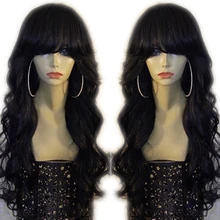 Eversilky 360 человеческие волосы на кружеве парики с челкой Детские волосы предварительно сорванные челка парик перуанские волосы Remy волнистые натуральные волосы