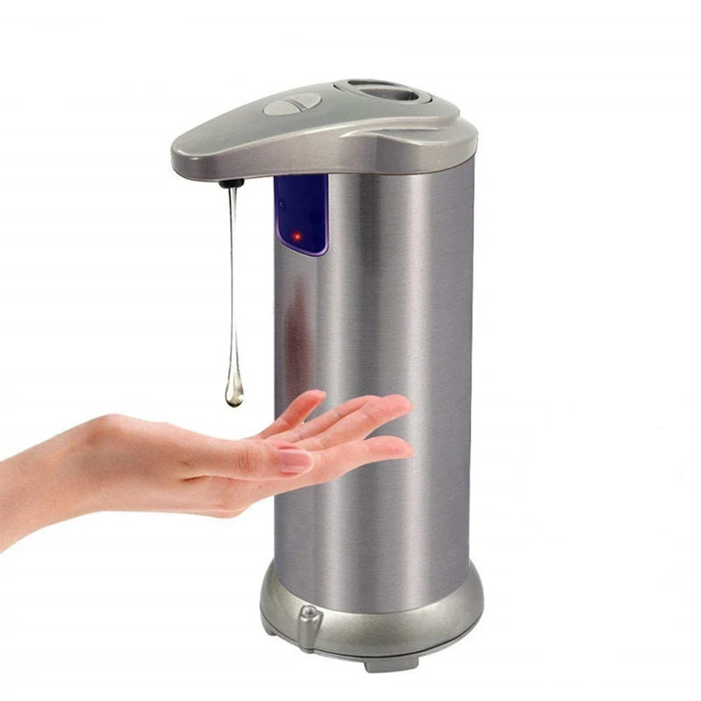 Automatic Liquid Soap Dispenser Kitchen Bathroom Hotel Sensor Pump Shower Touch-free Bottle 250ML | Обустройство дома