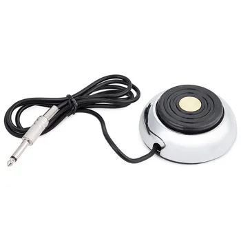 

Hot Selling New Stainless Steel GEM 360 Heavy Duty Tattoo Foot Switch Pedal Cord Clip for Tattoo Power Supply Free Shipping