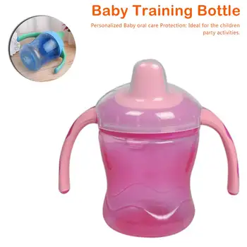 

Suction Feeding Bottles Cups For Babies Water Milk Bottle Baby Feeding Bottle Infant Training With Handle Cups