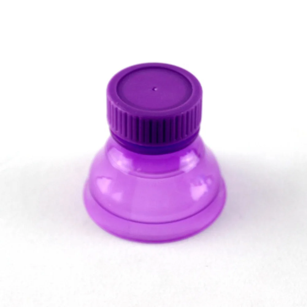6pcs Drink Bottle Cap Portable Beverage Toppers Cover Can Convert Beer Snap On Plastic Bar Lid Random Color Reusable